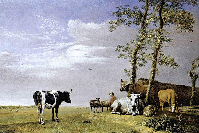 paulus potter A Husbandman with His Herd Sweden oil painting art